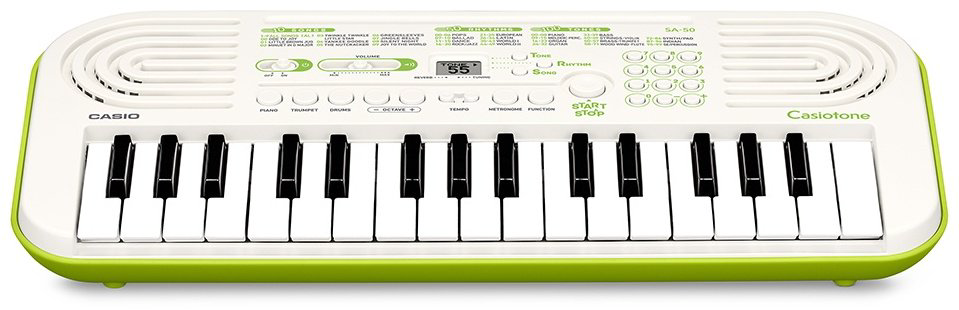 Синтезатор CASIO Casiotone SA-50H7 Mini белый купить,56890