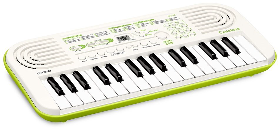 Синтезатор CASIO Casiotone SA-50H7 Mini белый купить,56890