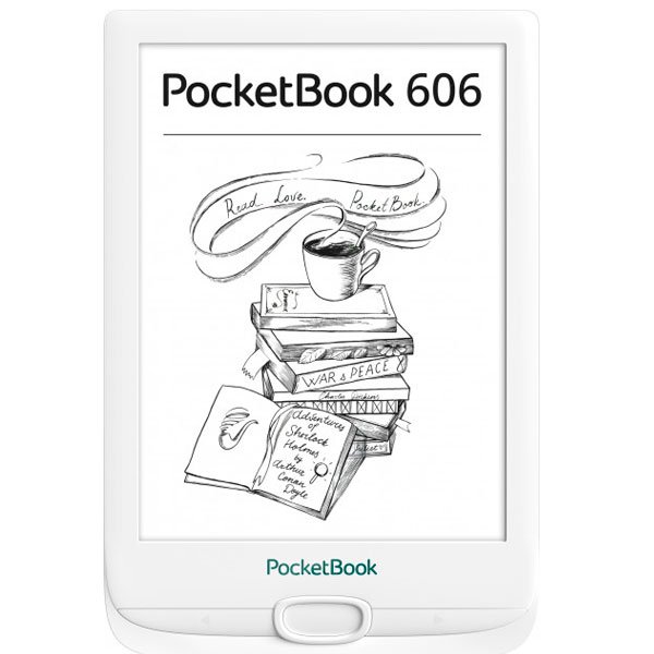 Электронная книга PocketBook PB606-D-CIS белая