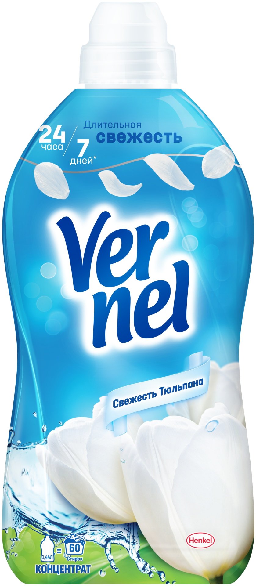 Vernel кондиционер Свежесть Тюльпана 1440 мл