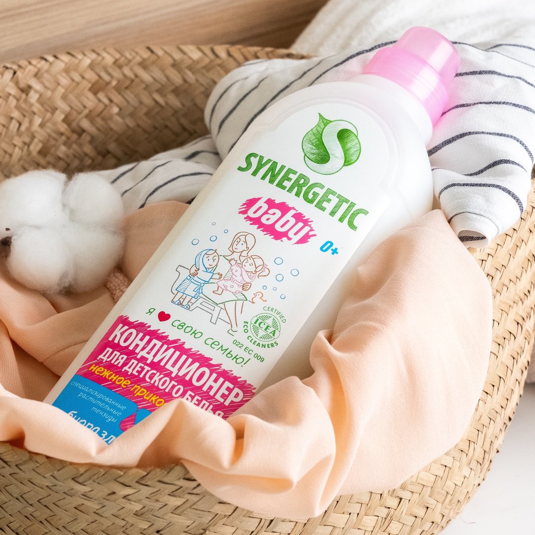 Synergetic кондиционер детский гипоаллергенный 1000 мл
