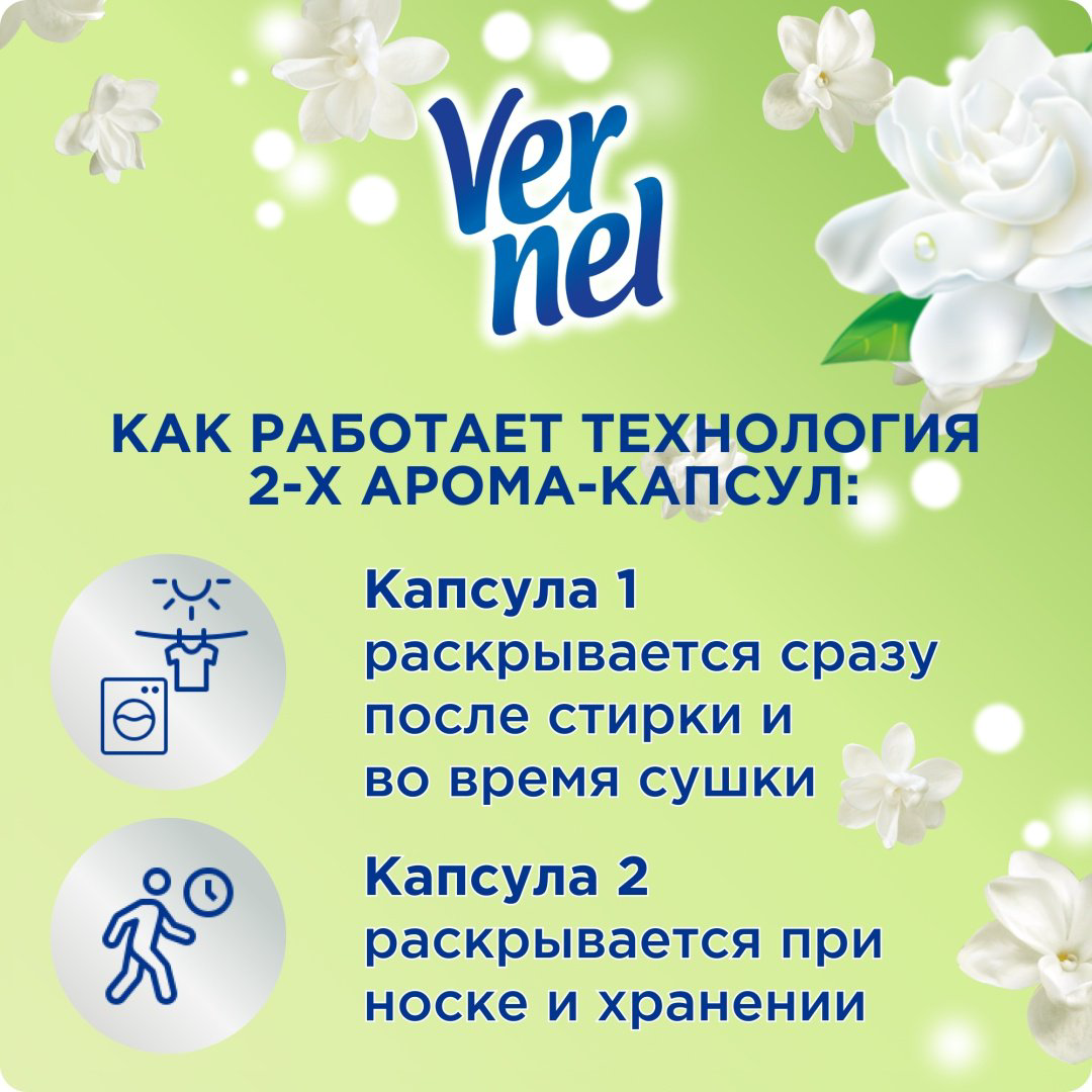 Vernel кондиционер Свежесть Жасмина 1440 мл купить,NaN