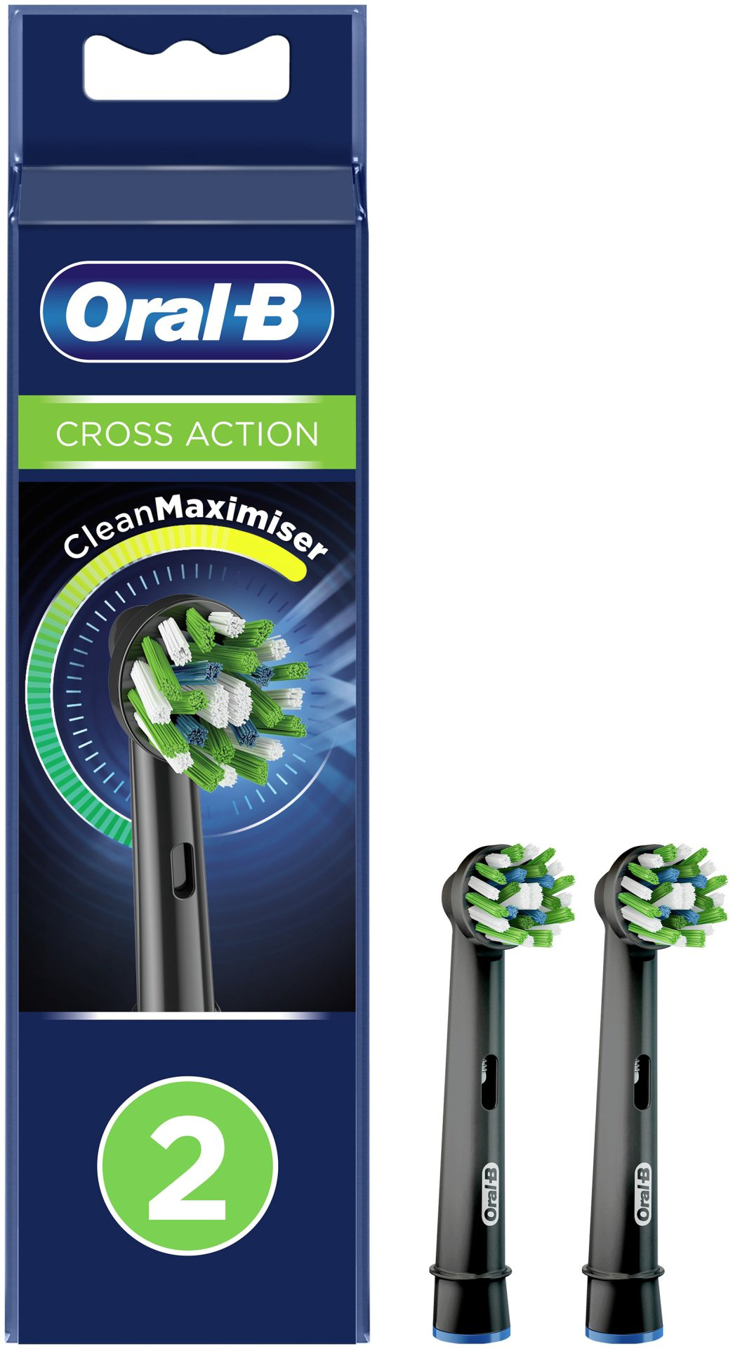 Насадка Oral-B Cross Action стандартная 2 шт купить,NaN
