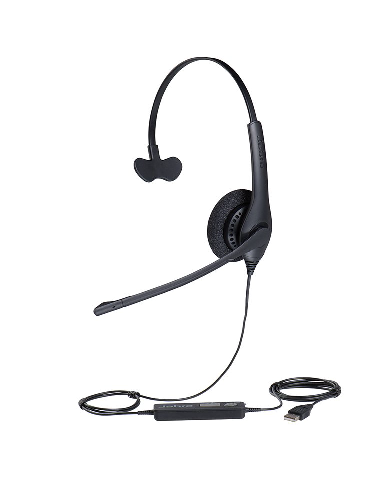 Гарнитура Jabra BIZ 1500 Mono USB черная