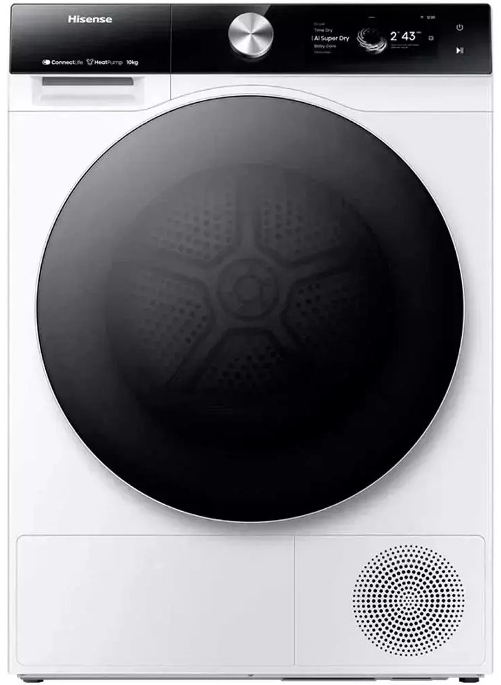 Сушильная машина Hisense DH7S107BW белый купить,359990