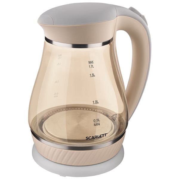 Электрочайник Scarlett SC-EK27G83 бежевый купить,NaN