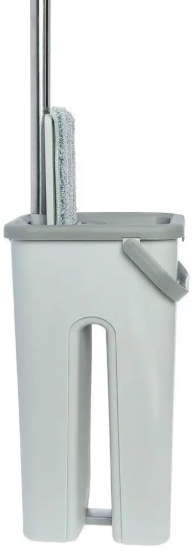 HomeQueen комплект для уборки 75648 Compact 2.0 с ведром для отжима, серый купить,0