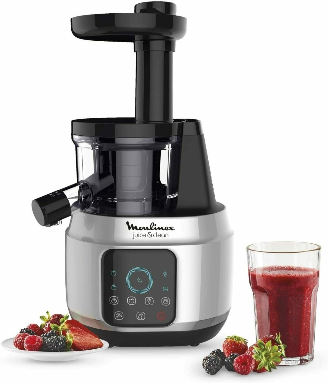 Соковыжималка Moulinex ZU420E10 серебристый купить,0