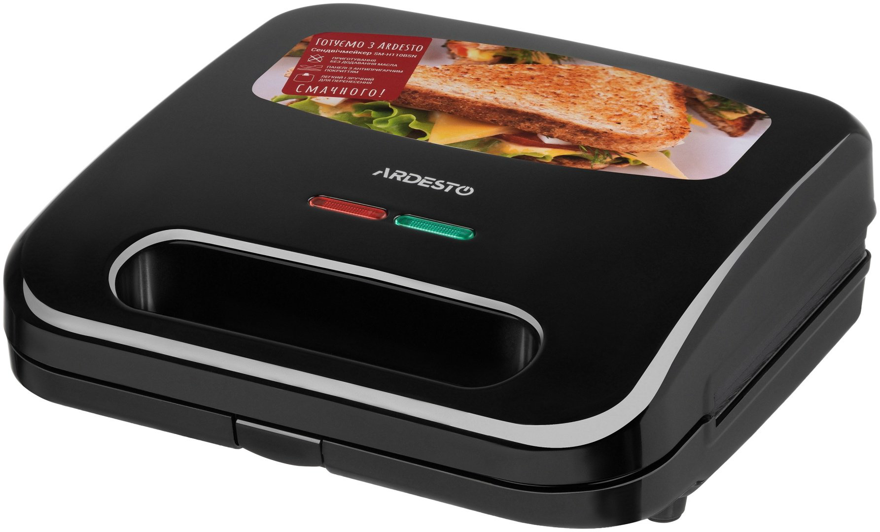 Сэндвичница Ardesto SM-H110BSN черный купить,9990
