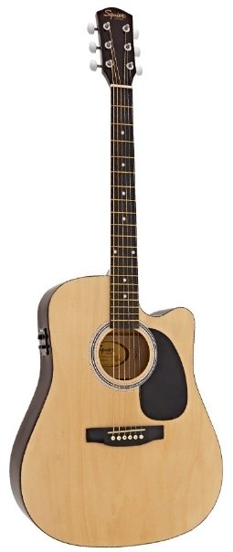 Гитара Squier SA-105CE Natural