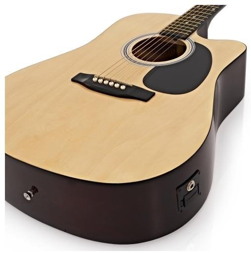 Гитара Squier SA-105CE Natural - ForteMarket Гитара Squier SA-105CE Natural купить,0