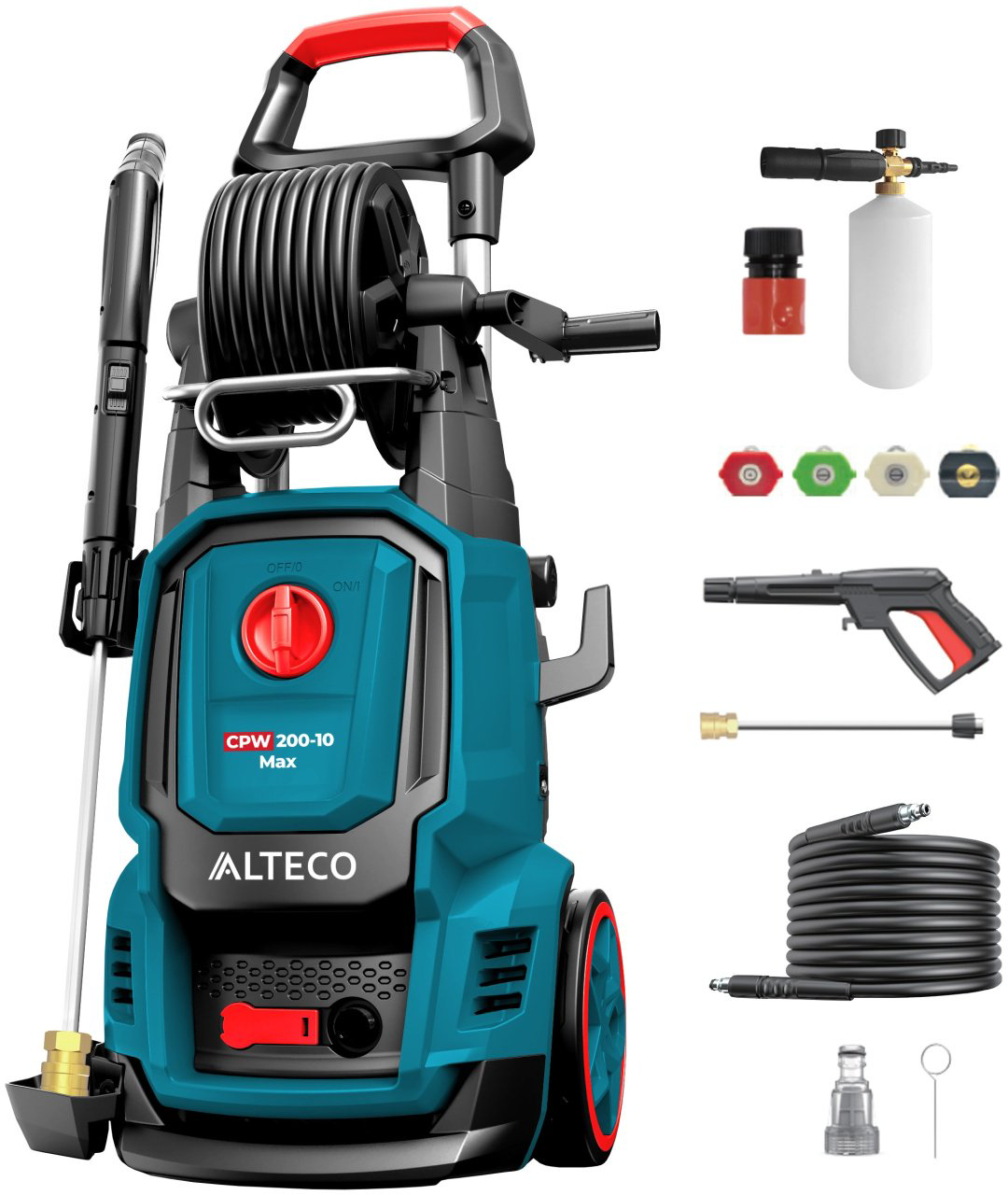 Мойка высокого давления ALTECO электрический 200 бар, CPW 200-10 Max 66881 - ForteMarket Мойка высокого давления ALTECO электрический 200 бар, CPW 200-10 Max 66881 купить,138990