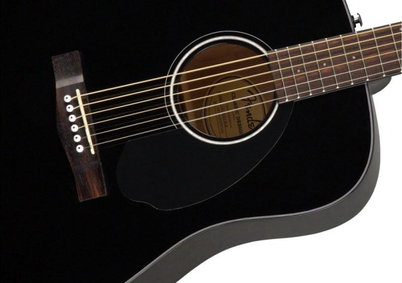 Гитара Fender CD-60S Black купить,NaN