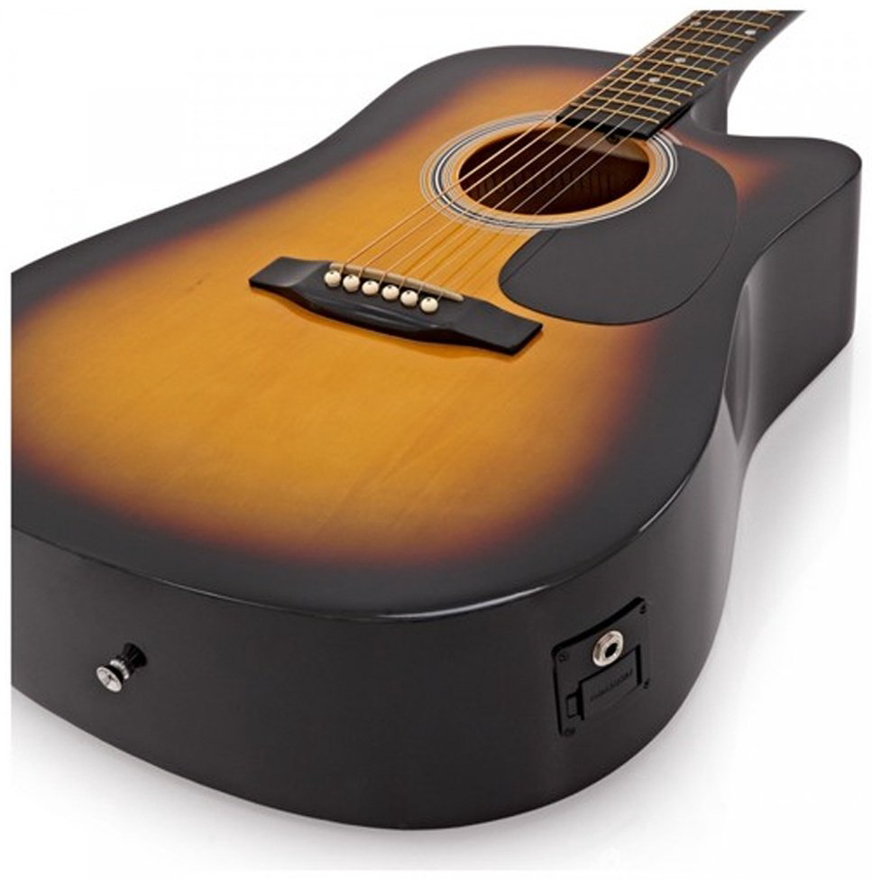 Гитара Squier SA-105CE Sunburst купить,102290