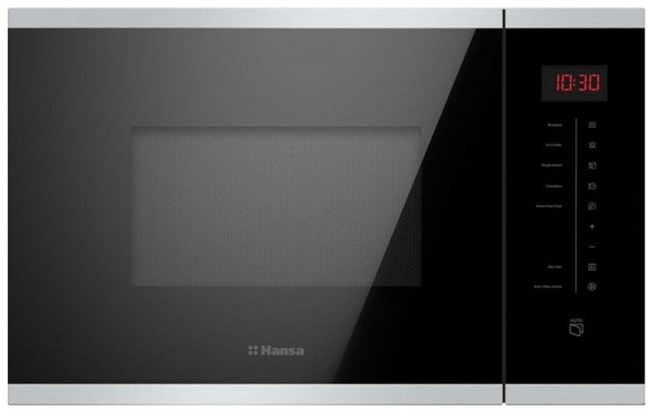 Микроволновая печь Hansa AMMB 25 E1XH серебристый-черный