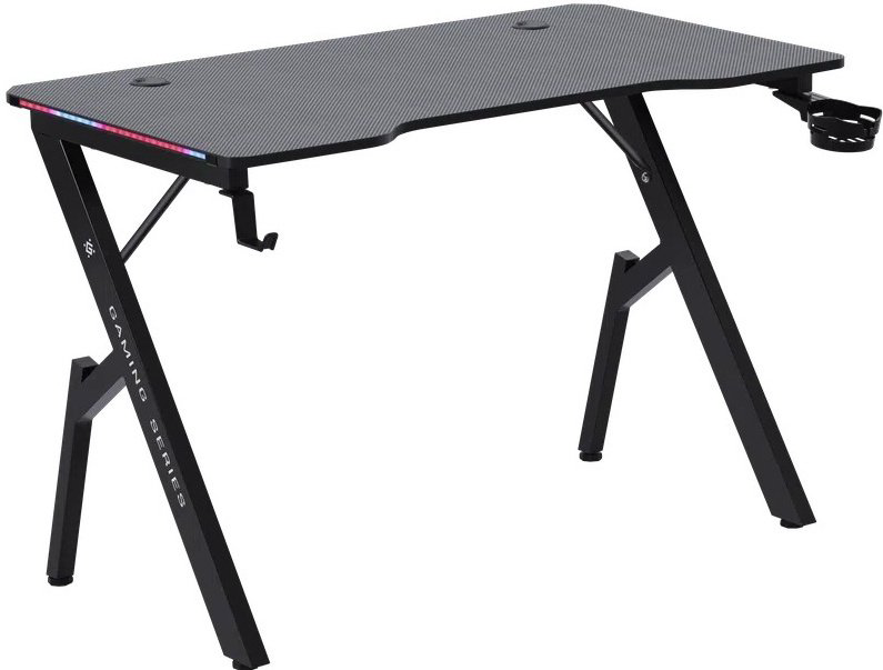 Стол компьютерный, игровой Defender Ino,110х60x73 см, черный - ForteMarket Стол компьютерный, игровой Defender Ino,110х60x73 см, черный купить,63275