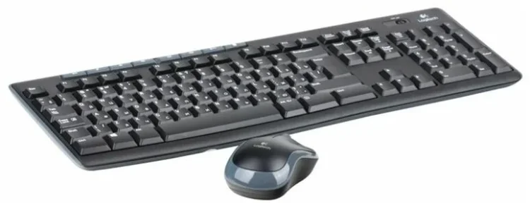 Клавиатура+мышь Logitech MK270 920-004518 Black