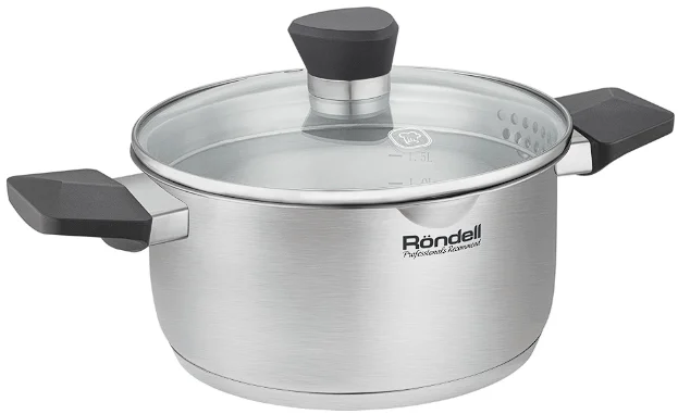 Кастрюля Rondell Strike Ultra RDS-1948 2.8 л Grey 