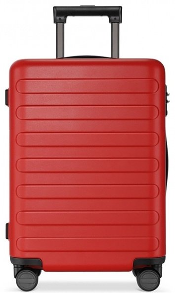 Чемодан Xiaomi 90 Points Seven Bar Suitcase поликарбонат 38 л красный