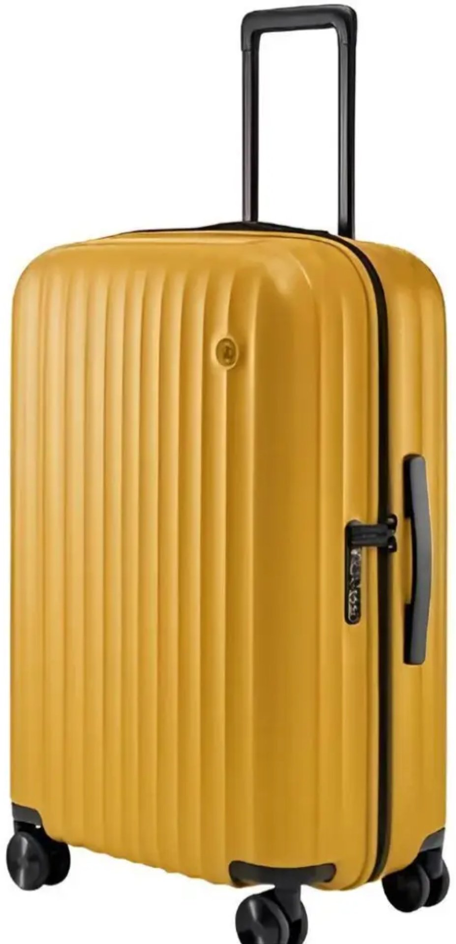 Чемодан NinetyGo Elbe Luggage 20 поликарбонат 35 л желтый