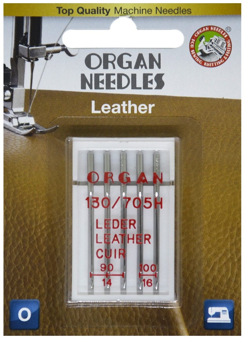 Игла Organ Leather 5/90-100 Blister 5 шт