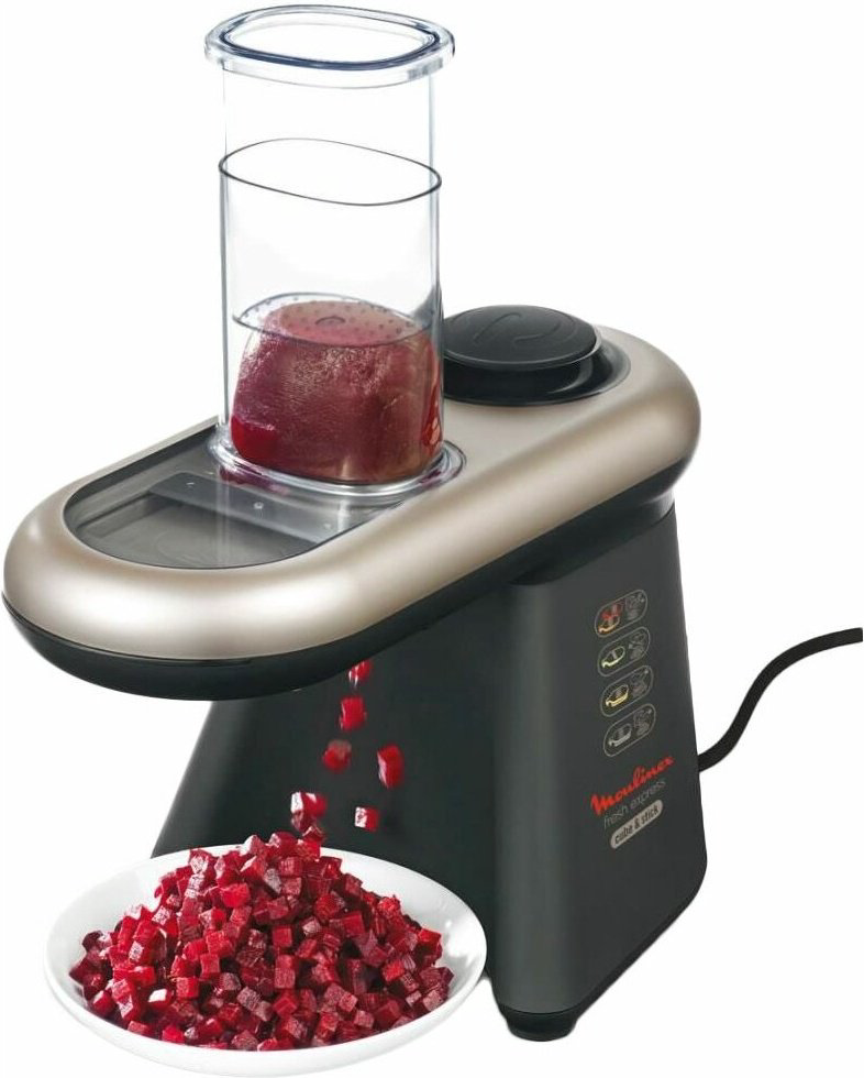 Кухонный комбайн Moulinex Fresh Express Cube & Stick DJ905832 черный купить,NaN