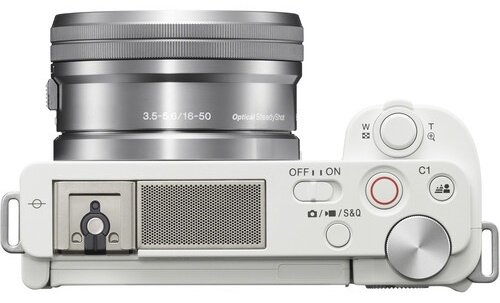 Фотокамера Sony ZV-E10 KIT 16-50mm белый купить,0