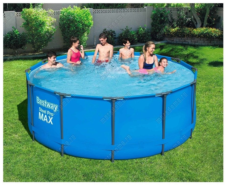 Бассейн каркасный Bestway 15428, 366x133 см - ForteMarket Бассейн каркасный Bestway 15428, 366x133 см купить,0