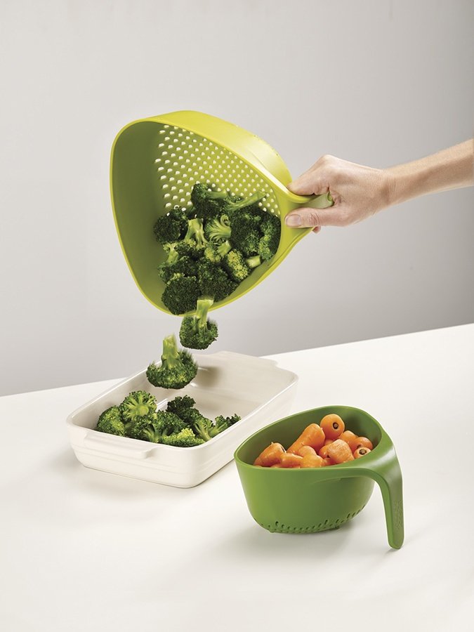 Дуршлаг Joseph Joseph 40094 23.5 см полипропилен, 2 шт купить,0