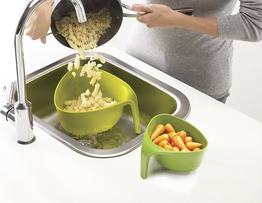 Дуршлаг Joseph Joseph 40094 23.5 см полипропилен, 2 шт купить,NaN
