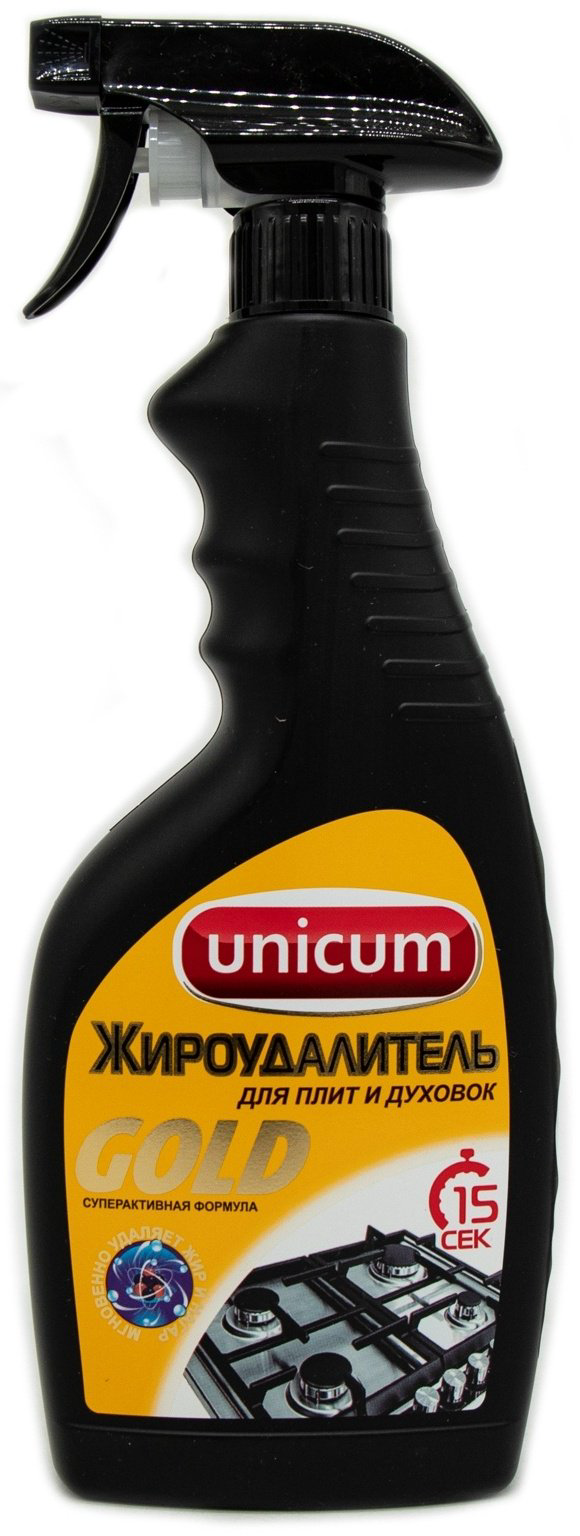 Чистящее средство для кухни Gold Unicum жироудалитель 500 мл купить,NaN