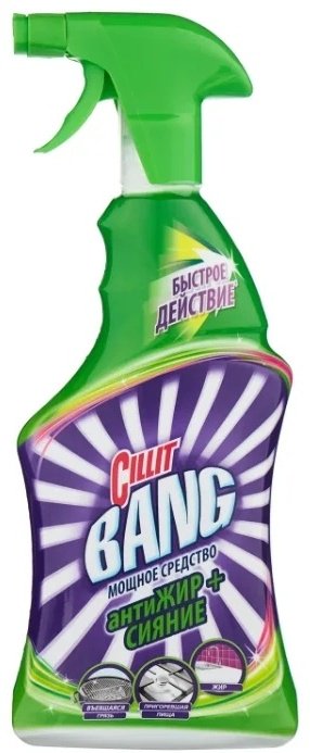 Чистящее средство для кухни Cillit Bang Антижир+сияние 750 мл