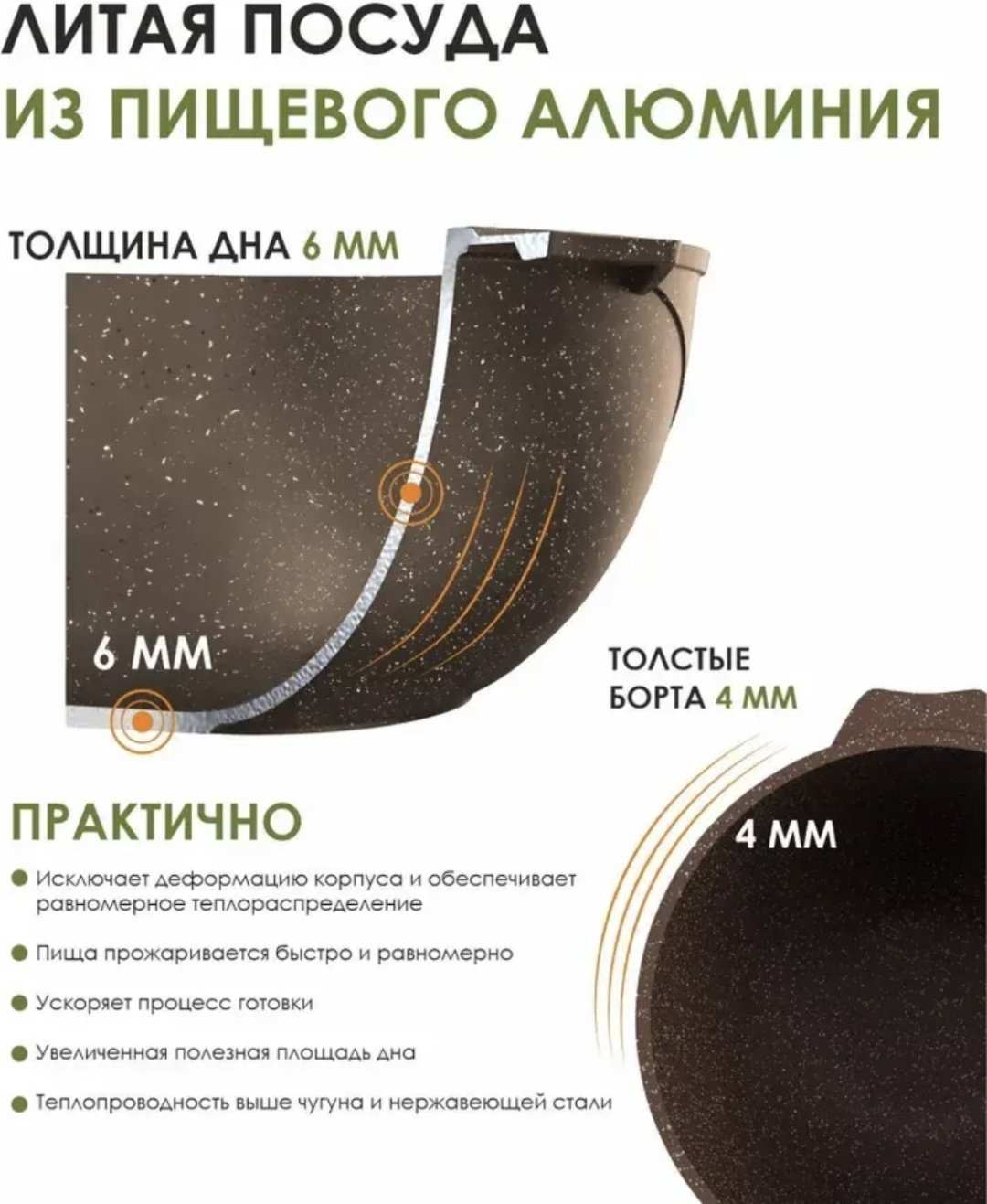 Казан Мечта 6 л, алюминий купить,NaN