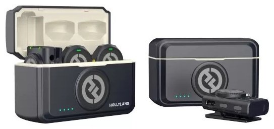 Hollyland Радио петличный Hollyland Lark M2 Duo Camera черный