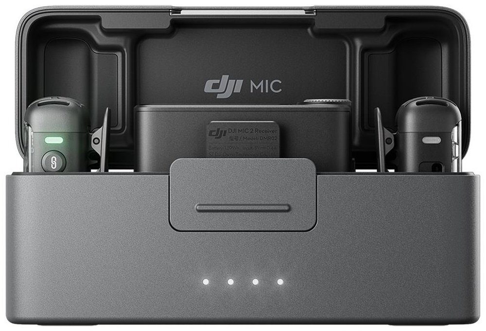 DJI Mic 2 (2RX + 1TX + Charging case) черный купить,NaN