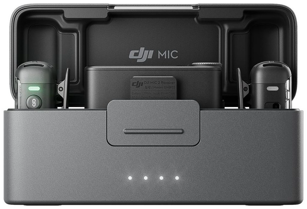 DJI Mic 2 (2RX + 1TX + Charging case) черный купить,NaN