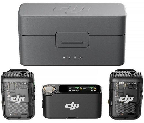 DJI Mic 2 (2RX + 1TX + Charging case) черный купить,NaN