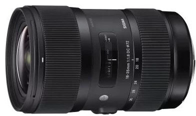Объектив Sigma AF 18-35mm f/1.8 DC HSM Art Nikon F купить,NaN