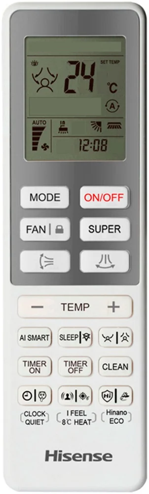 Кондиционер Hisense AS-24HW4RBSCB00 White