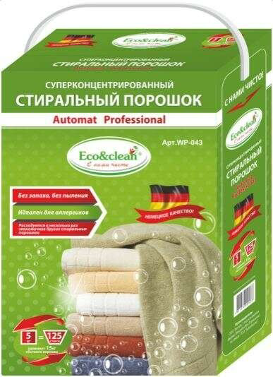 Стиральный порошок Eco&Clean WP-043 5 кг купить,NaN