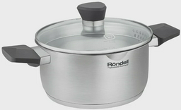 Кастрюля Rondell Strike Ultra RDS-1948 2.8 л Grey 