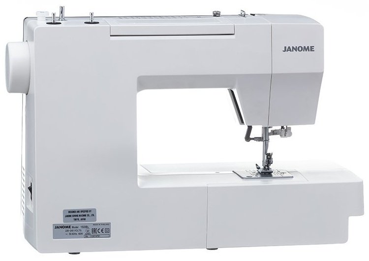 Швейная машина Janome 1522 BL белый, синий - ForteMarket Швейная машина Janome 1522 BL белый, синий купить,0