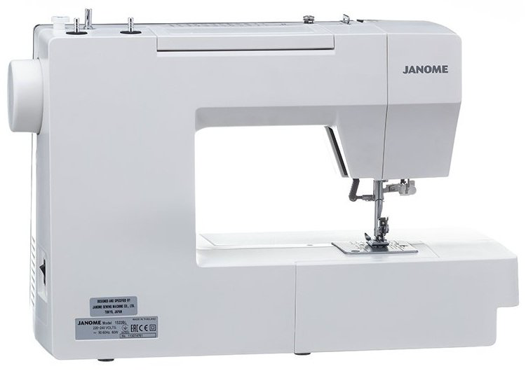 Швейная машина Janome 1522 BL белый, синий купить,NaN