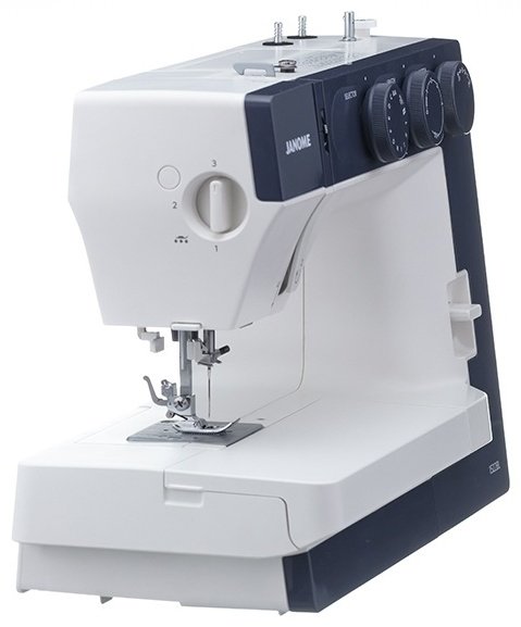 Швейная машина Janome 1522 BL белый, синий - ForteMarket Швейная машина Janome 1522 BL белый, синий купить,0