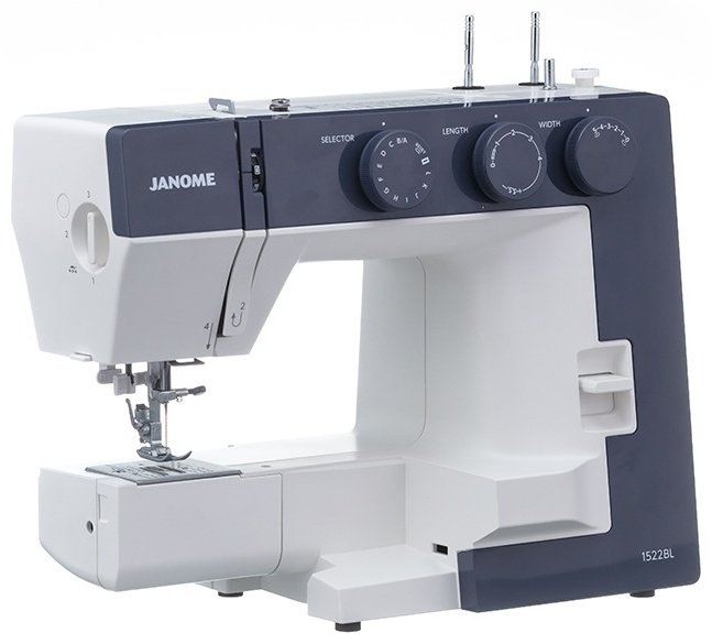 Швейная машина Janome 1522 BL белый, синий - ForteMarket Швейная машина Janome 1522 BL белый, синий купить,0