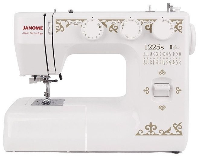Швейная машина Janome 1225s белый