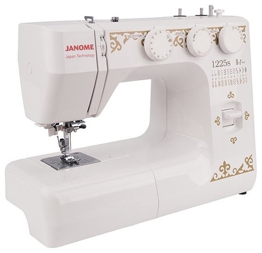 Швейная машина Janome 1225s белый купить,0