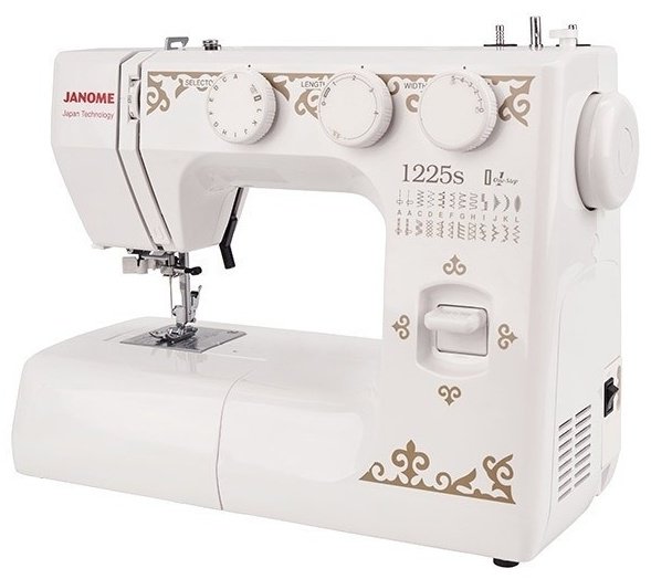 Швейная машина Janome 1225s белый купить,0