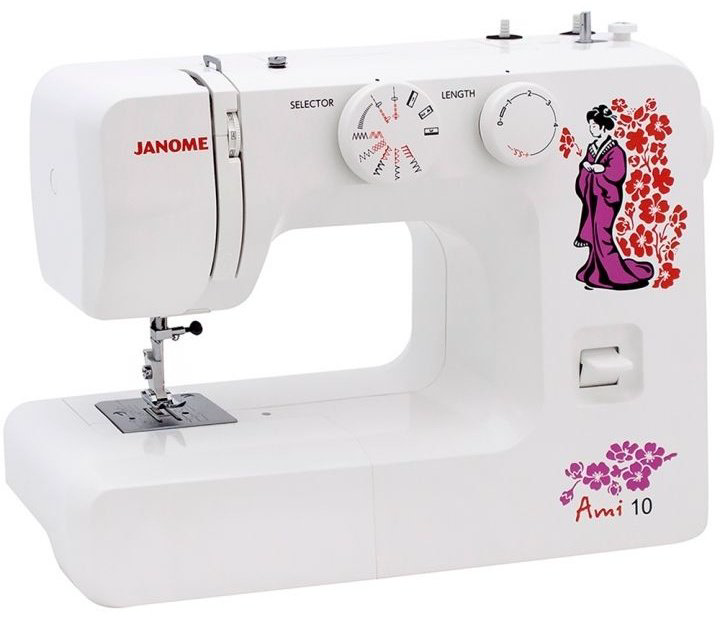 Швейная машина Janome Ami 10 белый купить,67990
