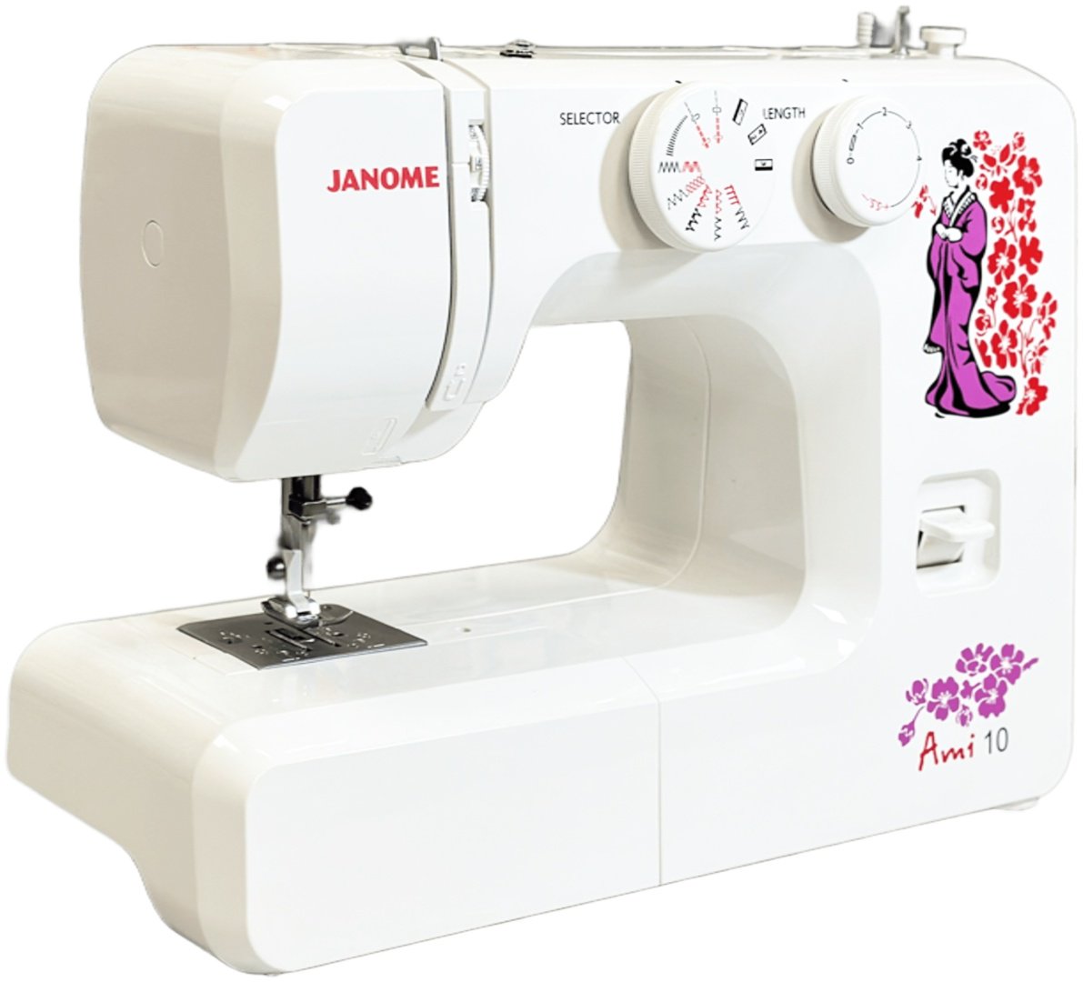 Швейная машина Janome Ami 10 белый купить,0